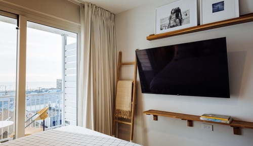 Habitación, terraza, vistas al mar (Bunk Room)