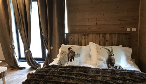 Habitación superior, 1 cama de matrimonio, terraza (Sabots St. Bernard)