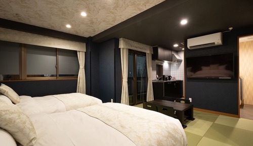 Habitación Deluxe doble, 2 camas dobles (50%off 2nd night of their stay)
