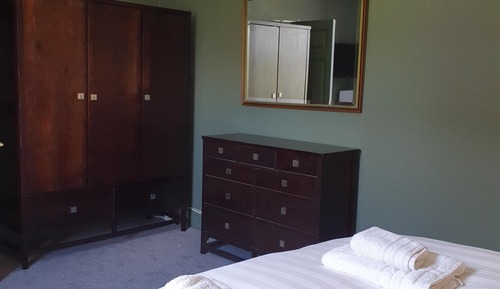 Habitación doble superior, accesible para personas con discapacidad, baño privado (Aspen Room)