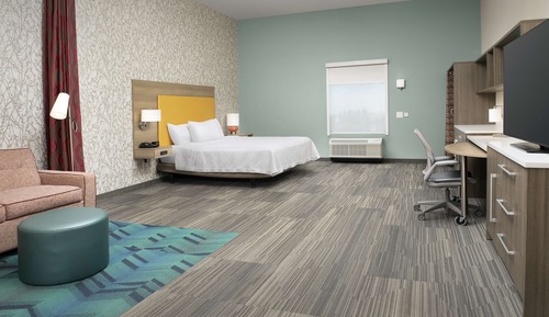 Estudio, 1 cama de matrimonio grande, accesible para personas con discapacidad (Roll-In Shower)