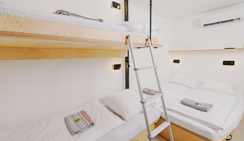Habitación cuádruple clásica, baño privado, vistas al río