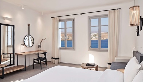 Suite junior, piscina privada, vistas al mar