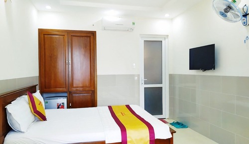 Habitación doble superior de uso individual, 1 cama de matrimonio, baño privado