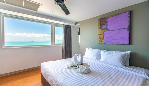 Suite superior, 3 habitaciones, vistas al mar