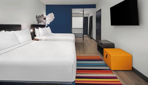aloft, Habitación, 2 camas de matrimonio