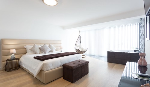 Apartamento de luna de miel, bañera de hidromasaje, vistas parciales al mar (4)