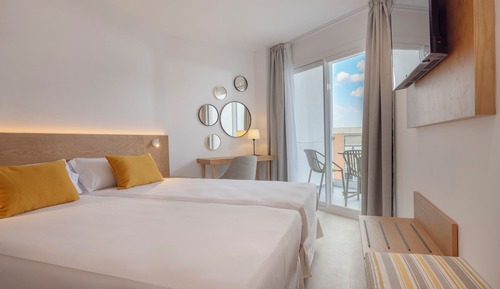 Habitación doble, balcón