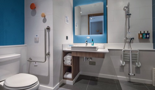 Habitación, 1 cama de matrimonio grande, accesible para personas con discapacidad