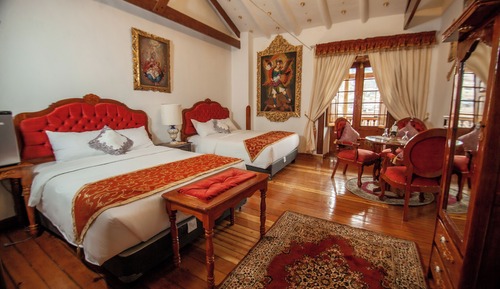 Habitación doble superior, 2 camas de matrimonio