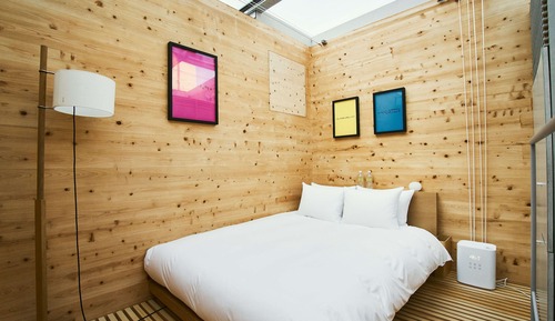 Villa Gallery, varias camas (Liam Fuji "The Manabe Equation House")