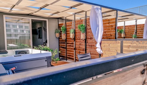 Suite junior, bañera de hidromasaje (with Veranda)