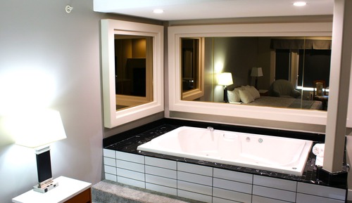 Suite estudio Deluxe, 1 cama de matrimonio grande, bañera de hidromasaje