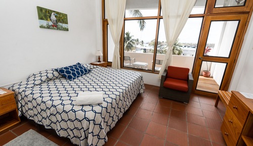 Habitación doble, 1 cama de matrimonio, vistas al mar