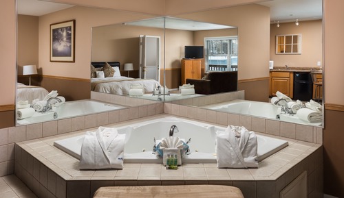 Suite estudio Deluxe, 1 cama de matrimonio grande con sofá cama (Harbor Deluxe - 14)