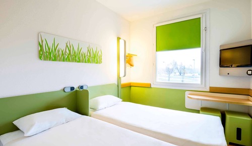 Habitación estándar con 2 camas individuales, 2 camas individuales