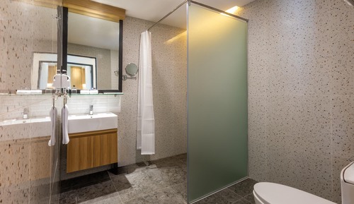 Suite junior, 1 cama doble, fumadores, bañera de hidromasaje