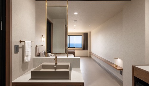 Habitación estándar con 2 camas individuales, vistas al mar