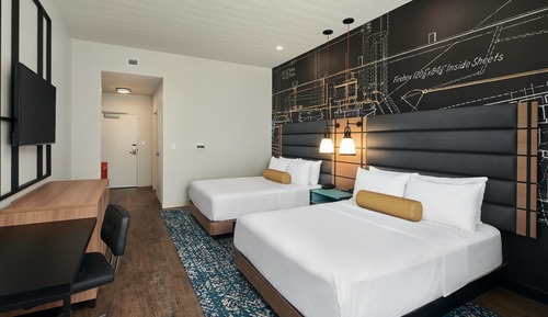 Habitación estándar, 2 camas dobles