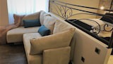 Estudio superior, 1 cama de matrimonio grande con sofá cama, no fumadores, vistas a la ciudad