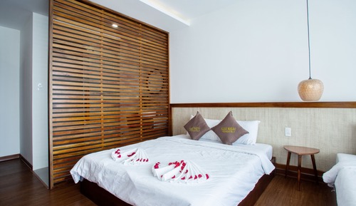 Habitación familiar, balcón