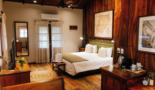 Habitación familiar, vistas al jardín