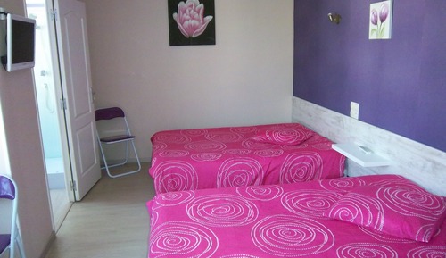 Habitación con 2 camas individuales