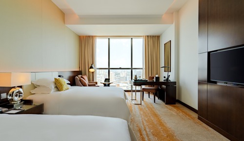 Habitación, 2 camas individuales, vistas a la ciudad