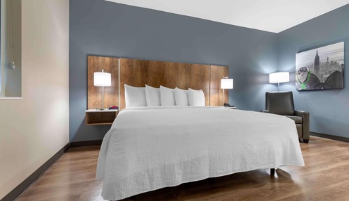 Estudio estándar, 1 cama de matrimonio grande, no fumadores, frigorífico (Microwave)