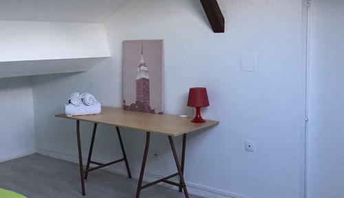 Habitación doble, cocina básica