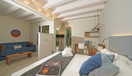 Loft estándar, 1 habitación, vistas al jardín, en la zona del jardín
