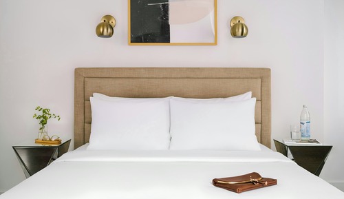 Estudio, 1 cama de matrimonio