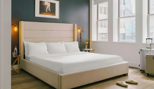 Estudio, 1 cama de matrimonio grande