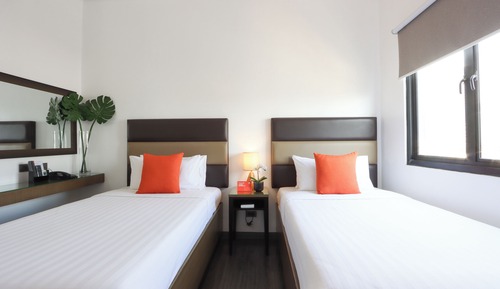 Habitación ejecutiva con 2 camas individuales