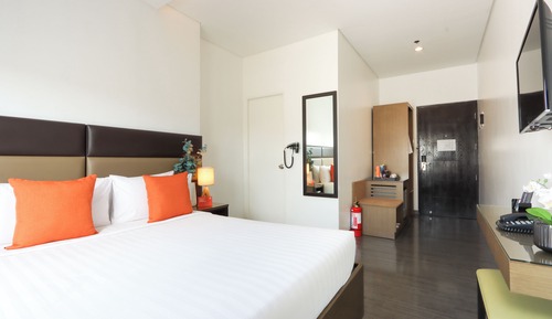 Habitación Deluxe, 1 cama de matrimonio, balcón