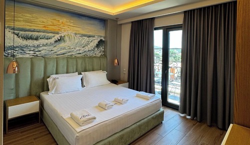 Habitación doble, balcón