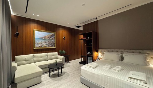 Suite junior, balcón