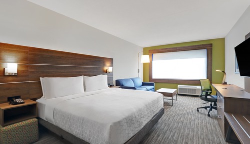 Suite, 1 cama de matrimonio grande con sofá cama (Walk-In Shower)