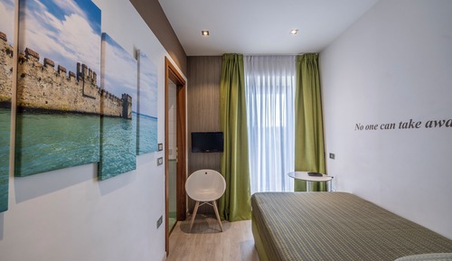 Habitación individual estándar, balcón, vistas al jardín (1st floor)