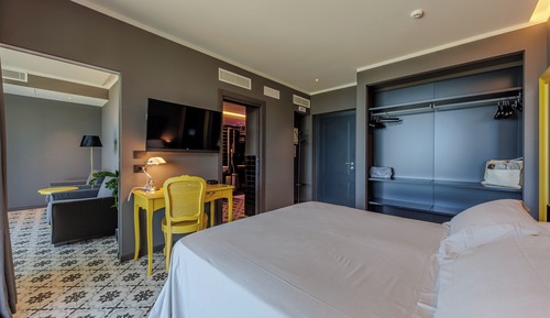 Habitación familiar, vistas al lago