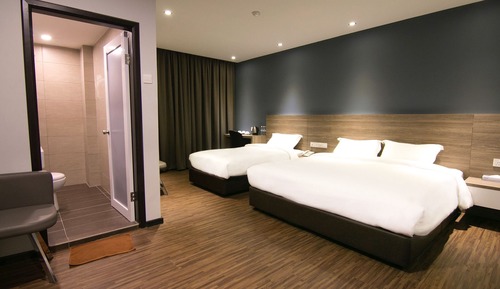 Habitación triple, varias camas, no fumadores, frigorífico