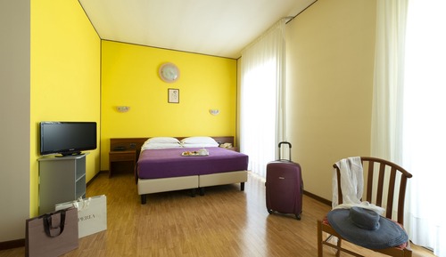 Habitación con 1 cama doble o 2 individuales