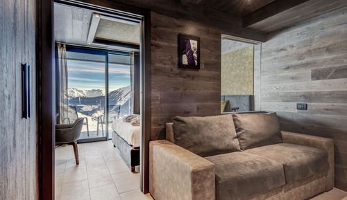 Suite junior, terraza
