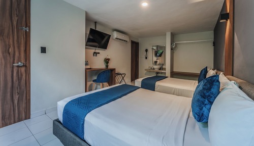 Habitación estándar, 2 camas dobles