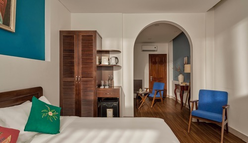 Habitación de lujo doble, balcón