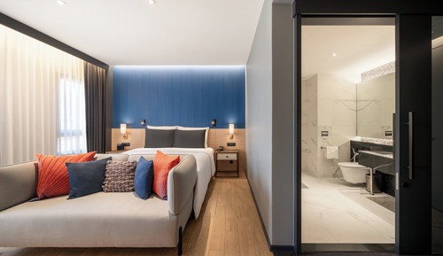 Habitación estándar, 1 cama de matrimonio grande, accesible para personas con discapacidad