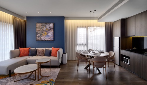 Suite, 2 habitaciones, en esquina