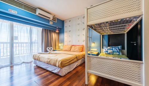 Suite estudio familiar, 1 habitación