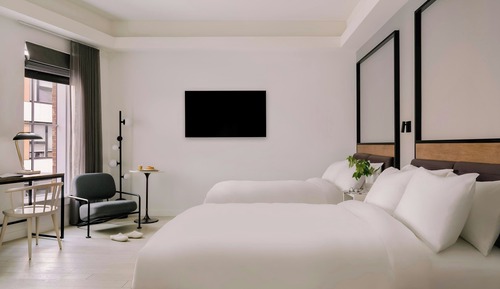 Habitación, 2 camas de matrimonio