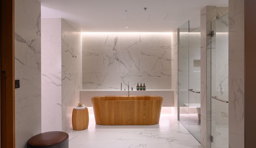 Suite, Acceso al salón del club, vistas al puerto (Derwent)